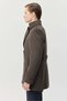 Men's Waist Detailed Short Coat - 3
