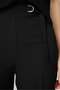 Women's Belt Detailed Fabric Trousers - 7