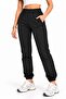 Women's premium diving fabric high-waisted striped casual sweatpants - 8