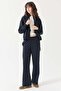 Women's Mock Neck Sweat Top - 6