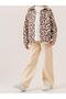 Girls' Elastic Waist Wide Leg Pants - 5