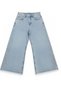 Girl's Stone Embellished Wide-Leg Jeans - 6