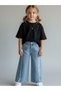 Girl's High Waist Design Jeans - 5