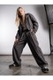 Girl's Pleated Detailed Wide-Leg Pants - 4