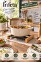 21X22-21X34 cm Adjustable Bamboo Metal Trivet Extending Pot Pan Coaster - 4