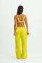 Citrus Glow Trio 4 Piece Satin Pajama Set - 7
