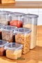 Square Food Storage Container with Label Gift Set of 28 8X(0.45 Liter, 0.55 Liter, 1.2 Liter), 4X 1.75 Liter - 3
