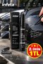 Metallic Black Auto Touch-Up Pen 5 ml with Brush Tip for Bodywork Bumper Scratch Covering Paint