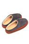 Smoked Soft Textured Furry Inside, Comfortable Design, Colorful Embroidery Detail, Daily Home Slippers - 3