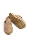 Mink Suede Textured Closed-Front Non-Slip Sole Single Buckle Slippers Suitable for Daily Use - 3