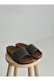 Smoked Stone Detailed Non-Slip Sole Comfortable Slippers Suitable for Daily Use - 3