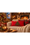 New Year Themed Stone Printed Decorative Throw Pillow Cover – 30 × 50 cm – 1 Piece - 8