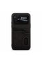 Xiaomi Poco C40 Compatible Case Zebana Luxury Leather Case with Card Holder Black - 2