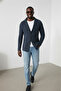 Men's Knitwear Jacket Buttoned Knitted Blazer Jacket Slim Fit Stylish Casual Classic Jacket - 7