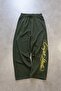 Khaki Chaos Script Super Baggy Sweatpants - 2