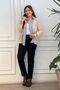 Shirt Garnished Cardigan