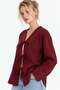 Tie-Dye Detailed Cardigan - 2