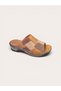 Bio.1195 Full Orthopedic Inside and Outside Genuine Leather Women's Stylish Slippers - 2