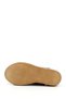 Women's Beige Tan Velcro Strap Wedge Heel Genuine Leather Sandals - 6