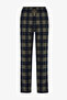 Men's Wild Attitude Plaid Pants Long Sleeve Pajama Set - 3