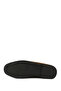 Women's Brown Suede Blunt Toe Buckle Ballerinas - 5