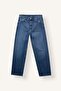 Relaxed Fit Comfortable Fit Regular Waist Tube Leg Jean Trousers I8901Ax26Au - 7