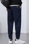 2-Piece Men's Fleece Lined Lace-Up Waist Jogger Sports Sweatpants - 3