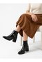 Artı-Artı029-Gd1142 Women's Daily Day & Night Thick Heeled Black Boots - 7