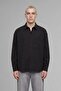 Boxy Fit Checkered Cotton Long Sleeve Shirt I7816Ax26Wn - 2