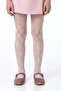 Girl's White Pretty Floral Fishnet Pantyhose