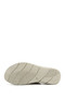 Women's Beige Wedge Sole Genuine Leather Slippers - 6