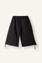 Elastic Waist Lace-Up Cargo Bermuda Shorts I9815Ax26Au - 5