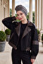 Winter Rose Bonnet,Anthracite,B-21O