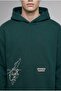 Looney Tunes Boxy Fit Hooded Pocket Printed Sweatshirt H2724Ax26Au - 5