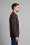 Regular Fit Buttoned Polo Collar Basic Sweatshirt I2734Ax26Wn - 4