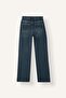 90's Wide Leg High Waist Pipe Leg Jeans I5303Ax26Wn - 7