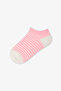 Girl's Marsmelov Neon Fun Geometric Patterned 4 Pairs of Booties Socks - 5