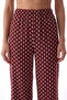 Brown Polka Dots Shirt Pants Pajama Set - 4