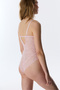 Light Pink Full Lace Bodysuit - 3