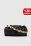 Black Women's Gold Chain Bag