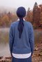 Winter Easy-To-Use Cap, Navy Blue, B-49O - 3