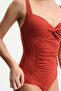 Cinnamon Drawstring Swimsuit - 3