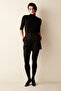 Black Velvet Pantyhose