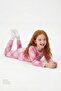 Girl's Pink Cute Rabbit 2-Piece Pajama Set - 5