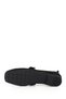 Women's Black Knitwear Blunt Toe Mary Jane Ballerinas - 6