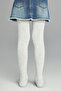 Girl's Gray Melange Cotton 2-Piece Pantyhose - 2