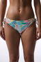 Leaf Patterned Dream Bikini Bottom