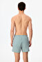 Men's Petrol Green Retro Green Tissue Shorts - 3