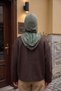 Women's Ready-To-Wear Hat with Winter Visor and Closure Feature, Khaki, B-88O - 3