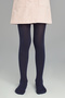 Navy Blue Girls' Cotton 2-Piece Pantyhose